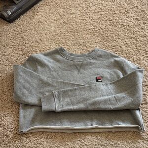 Fila Gray Crewneck Top